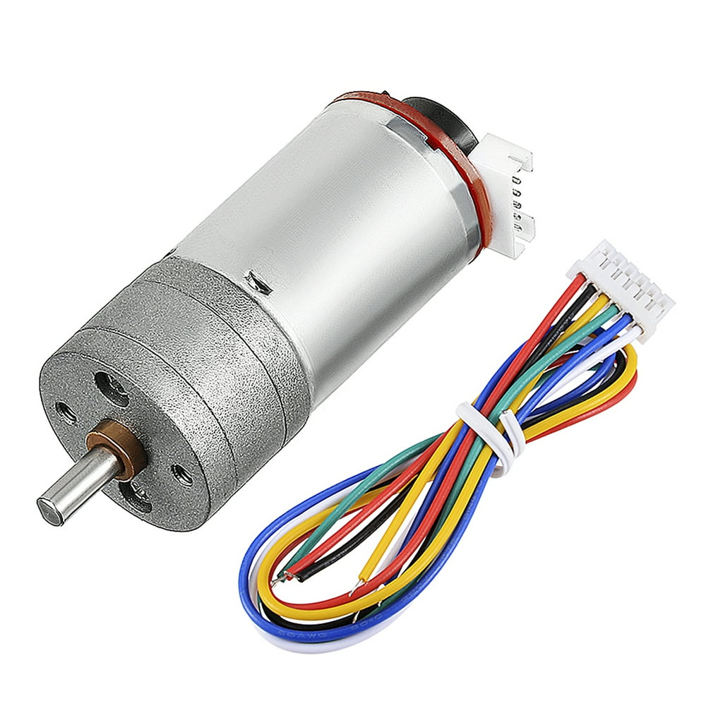 21.31 Gear Motor with Encoder DC 12V 201RPM