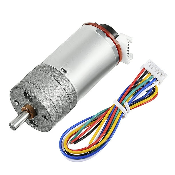 21.31 Gear Motor with Encoder DC 12V 201RPM