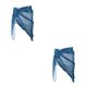 thumbnail image 4 of Qarigey Belly Dancing Belt Waist Belly Dance Skirt Belt Scarf Hip 2piezas Azul, 4 of 6