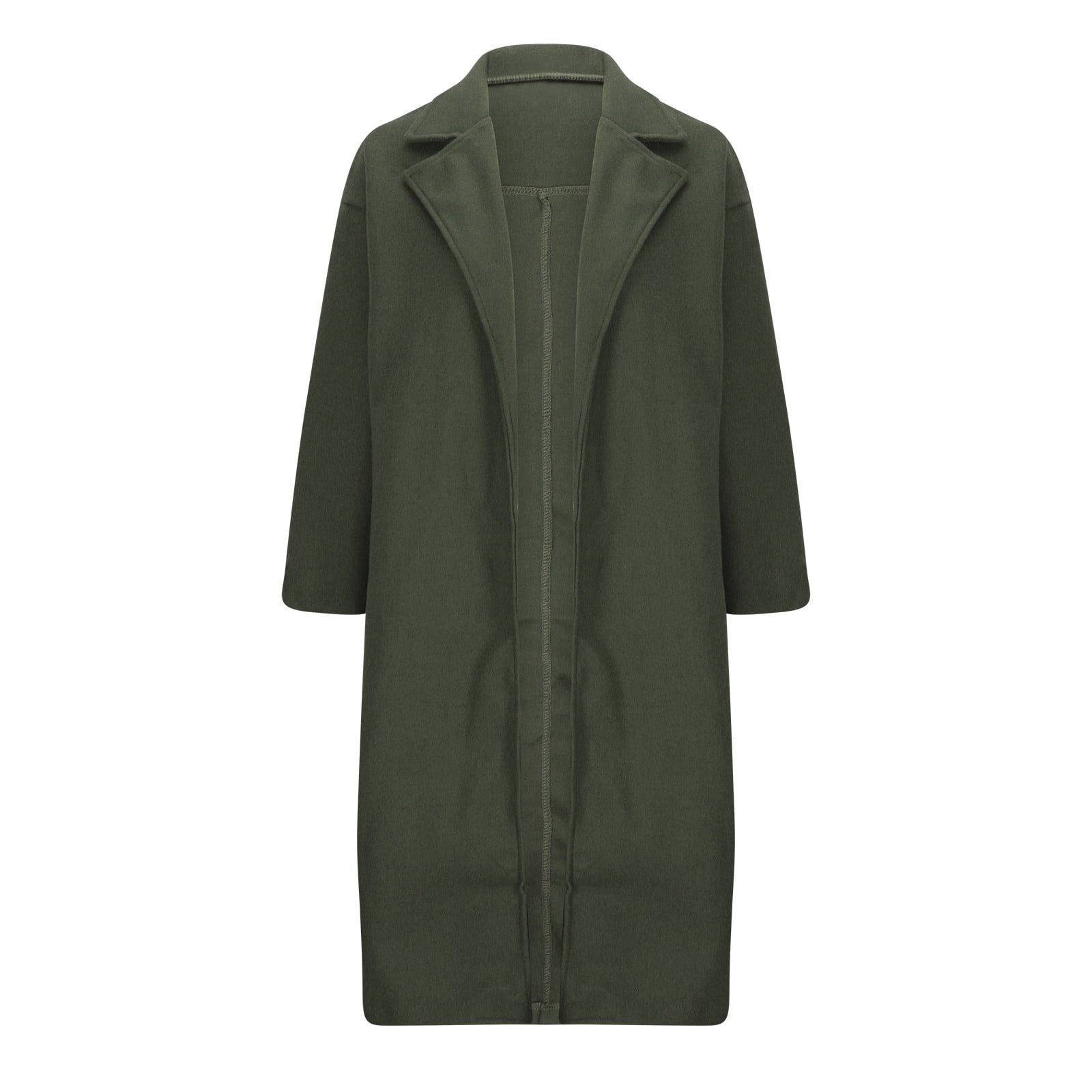 lcziwo 2024 Trench Coats for Women,Winter Casual Warm Woolen Blend