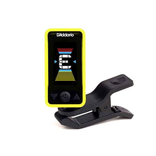 Planet Waves Eclipse Headstock Tuner, Yellow, PW-CT-17YL