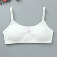 thumbnail image 6 of Techinal 4pcs/Lot Girls Bras Soft Young Children Bra for Kids Teenagers Wire Free Training Small Vest Teenage Underwear, 6 of 16