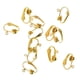 thumbnail image 5 of 12 piezas de aros de latón para pendientes para joyería Oro, 5 of 9