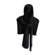 thumbnail image 3 of Bufanda con capucha para la cabeza, cuello, orejas, cómoda, para mujeres y hombres Negro, 3 of 7