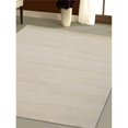 thumbnail image 1 of Tapis de 3 x 5 Pi de Laine de Métier Nouée à la Main Solide&44; Beige, 1 of 1