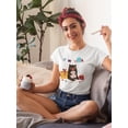 thumbnail image 2 of Party Animals Collection C T-Shirt Women -June Erica Vess Designs, Female 5X-Large, 2 of 4