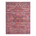 thumbnail image 3 of Unique Loom Maahru Collection Area Rug - Waxing Moon (7' 10" x 10' Rectangle Rust Red/Beige), 3 of 7