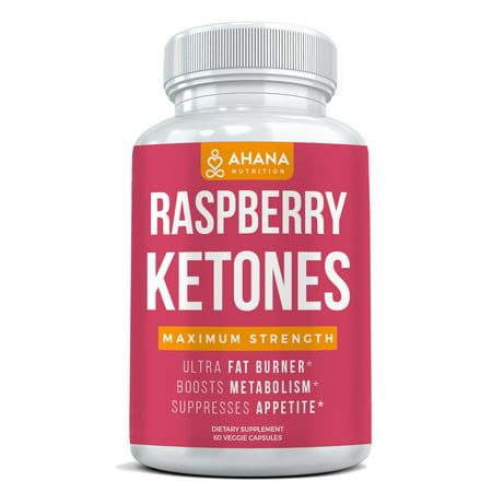 100% Pure Raspberry Ketones Supplement - Powerful Weight Loss Solution, Provides Energy Boost & Suppresses Appetite (Vegetarian (The Best Raspberry Ketone Supplement)