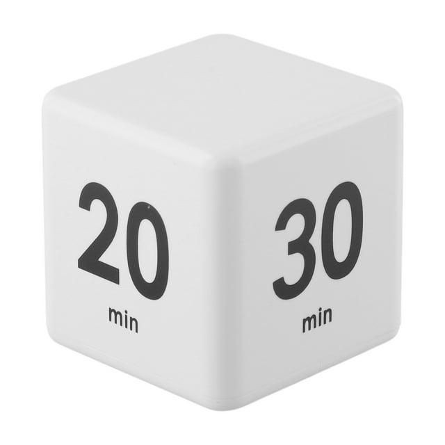 Easy to use for cube timer for precise time management,perfect for cooking,studying