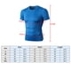 thumbnail image 4 of TFixol Camiseta deportiva para hombre Camisetas ajustadas elásticas de secado rápido Camiseta corta con cuello redondo, 4 of 8