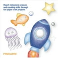 thumbnail image 3 of Kids Cutting Activity Book (Age 4+) with Blue Blunt-tip Kids Scissors (5 in.), 3 of 13