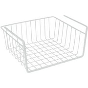 Modern Home Cabinet Wire Hanging Basket Shelves - Space Saving Under Shelf Storage Organizer (11")