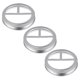 thumbnail image 3 of 3Pcs Mason Jar Toothbrush Holder Lid Stainless Steel Wide Mouth Jar Lid, 3 of 4