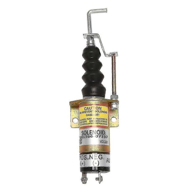 1502-12c7u2b2s1 Sa-3405t 366-07197 2 Pins 12v Stop Solenoid Valve- Cut Off Solenoid For Electric So