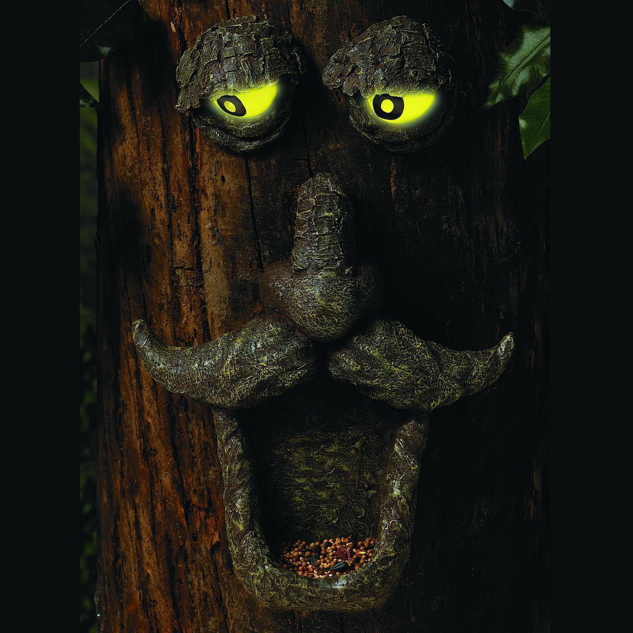 Bird Feeder Tree Face, Home Decor, Outdoor Garden, Gift Ideas -3 Pieces