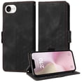 thumbnail image 5 of Funda GANGXUN para iPhone SE 2024 con diseño acolchado elegante, cuero PU, protección total y ajuste preciso, 5 of 5