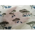 thumbnail image 4 of oneOone Cotton Silk Fabric Tree & Animals Ikat Fabric Prints By Yard 42 Inch Wide, 4 of 4