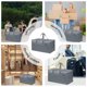 thumbnail image 5 of Bolsas grandes de almacenamiento para mudanzas - Pack 4 plegables y organizador portátil para ropa, mantas y artículos del hogar, 5 of 6