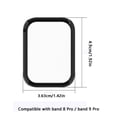 thumbnail image 2 of Integrated PC + Tempered Glass Protective Compatible for Smartwatch Easy Installation, 2 of 3