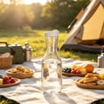 thumbnail image 2 of Clearance Bottle under $5,1 5L Water Carafe Top Lid Juice Containers Pitcher Leakproof Iced Tea Juice Water Jug For Home Bar Kitchen Restaurant, 2 of 8