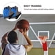 thumbnail image 4 of KAKOWELY 1 par de herramientas de entrenamiento de baloncesto, entrenador de tiro de pelota, equipo de entrenamiento de tiro de baloncesto para niños, adultos, jugadores y atletas (azul), 4 of 5