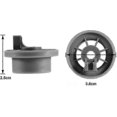 thumbnail image 2 of 8 Wheels For Siemens Bosch Dishwasher Universal Lower Basket Wheels, 2 of 5