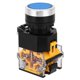 thumbnail image 1 of Interruptor de botón, 5 piezas 22 mm 37 V-440 V Interruptor de botón pulsador Interruptores de botón Características de vanguardia, 1 of 10