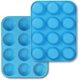 thumbnail image 1 of 12-Cup Silicone Muffin Pan, 2-pack Non-Stick Muffin Pans, Baking Mold Blue, 1 of 5