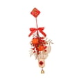 thumbnail image 5 of Tachiuwa 2025 Chinese New Year Hanging Ornament DIY Material Kit Decoration Good Luck Charm for Door Wall Porch Gift Persimmon, 5 of 9