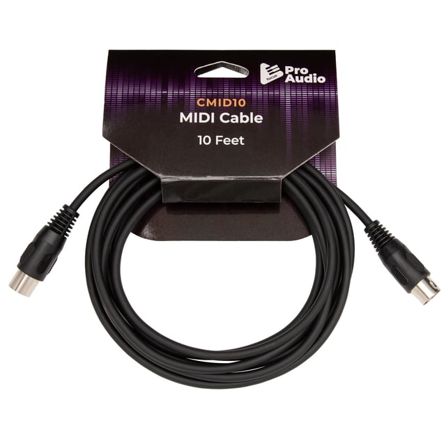 Cable MIDI FocuProAudio FPA-CMID10 de 3 m
