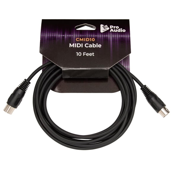 Cable MIDI FocuProAudio FPA-CMID10 de 3 m