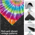 thumbnail image 3 of Rainbow Tie Dye Mandala Pattern Kitchen Rugs Sets Of 3,Kitchen Runner Rugs Non Skid Washable,Decorative Kitchen Floor Mats for Kitchen,Sink,Laundry,17"x30"+ 17"x47" + 17"x59", 3 of 6