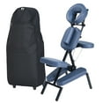 thumbnail image 1 of Master Massage Professional Compact and Foldable Massage Chair – Adjustable Aluminum Frame with Rolling Carry Case – Perfect for Spa, Salon, and Tattoo Studios – Blue, 1 of 8
