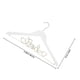 thumbnail image 2 of Wood Bridal Dress Hanger with Bride Lettering for Wedding Dress White Iron, 2 of 5