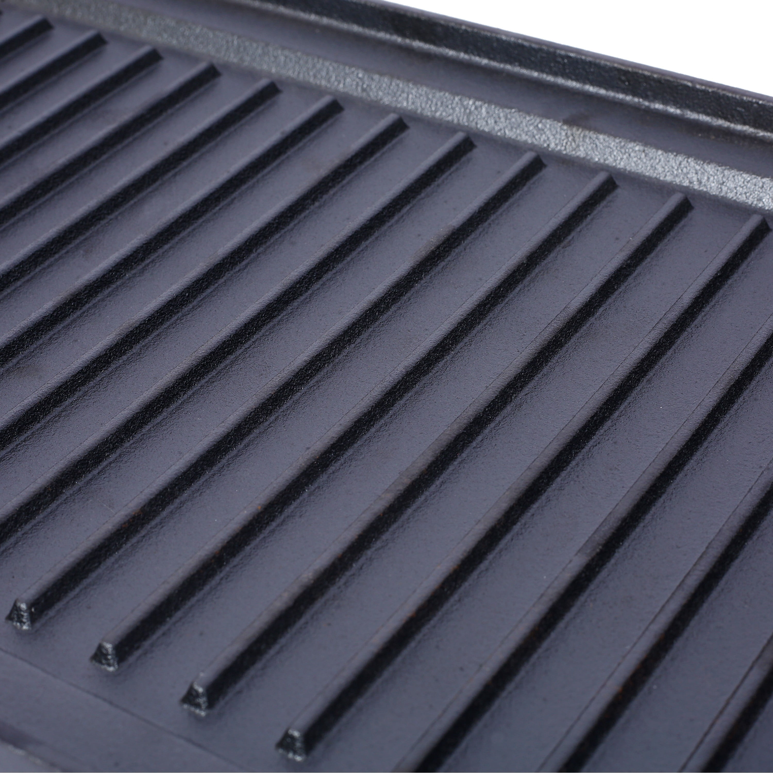Seasoned Cast Iron Reversible Rectangular Grill/Griddle, Black,20 inch x 10inch