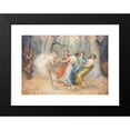 thumbnail image 2 of Hugo Löffler 24x17 Black Modern Framed Museum Art Print Titled - The Dance of the Nymphs, 2 of 5