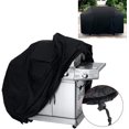 thumbnail image 5 of Cubierta para parrilla de barbacoa, tela Oxford impermeable para parrilla de barbacoa, cubierta para parrilla de barbacoa, cubierta de lona para parrilla de barbacoa, color negro, 5 of 5