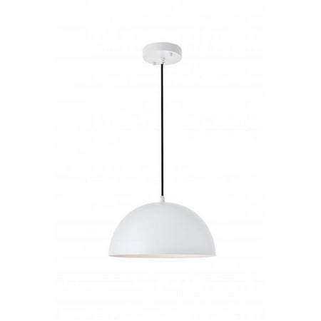 

Living District LD4022D12WH Forte 1 Light White Ceiling Pendant
