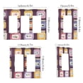 thumbnail image 2 of Yayeee Rocker Switch Wall Plate 1-Gang 4.6"x2.9" Home Decorative Outlet Cover, Purple Jam, 2 of 6