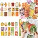 thumbnail image 2 of 30 Sheets Colorful Food Vegetable Themed Note Paper For Planner Journal Scrapbooking Card Making Craft Project Multicolor, 2 of 4