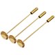 thumbnail image 4 of 10 Piezas de Broches vintage Alfileres de Cuello unisex de oro Sunnimix, 4 of 8