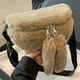 thumbnail image 5 of Bolso cruzado esponjoso para mujer FLhrweasw Otoño Invierno, 5 of 9