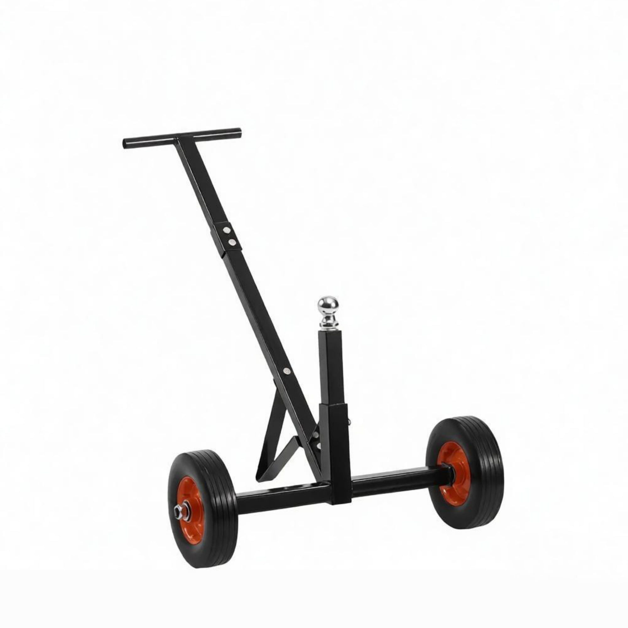 600lbs Trailer Dolly, with 1-7/8 in Hitch Ball & 10 in Solid Tires for RV & Boat