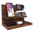 thumbnail image 1 of Organizador Caddy Iswabard de madera para soporte de teléfono, 26 x 15 x 18 cm, 1 of 7