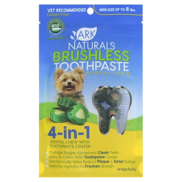 Ark Naturals Brushless Toothpaste for Dogs Dental Health, Mini