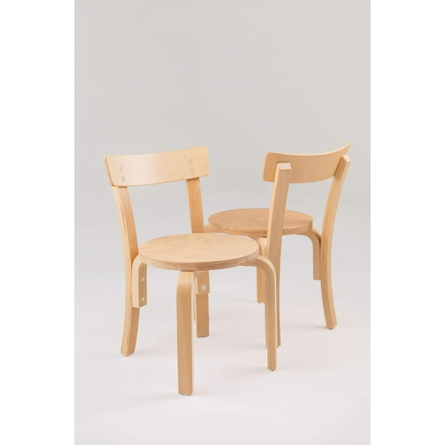 CHK Chairs Bembi | Children's Chairs | Set of 2 | Rounded Edges for Safety