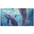 thumbnail image 2 of Dolphins Coral 3 Ring Binders 1.5 inch Hardcover File Folders with Interior Pockets A4 Size Organizer for School Office Hospital, 2 of 8