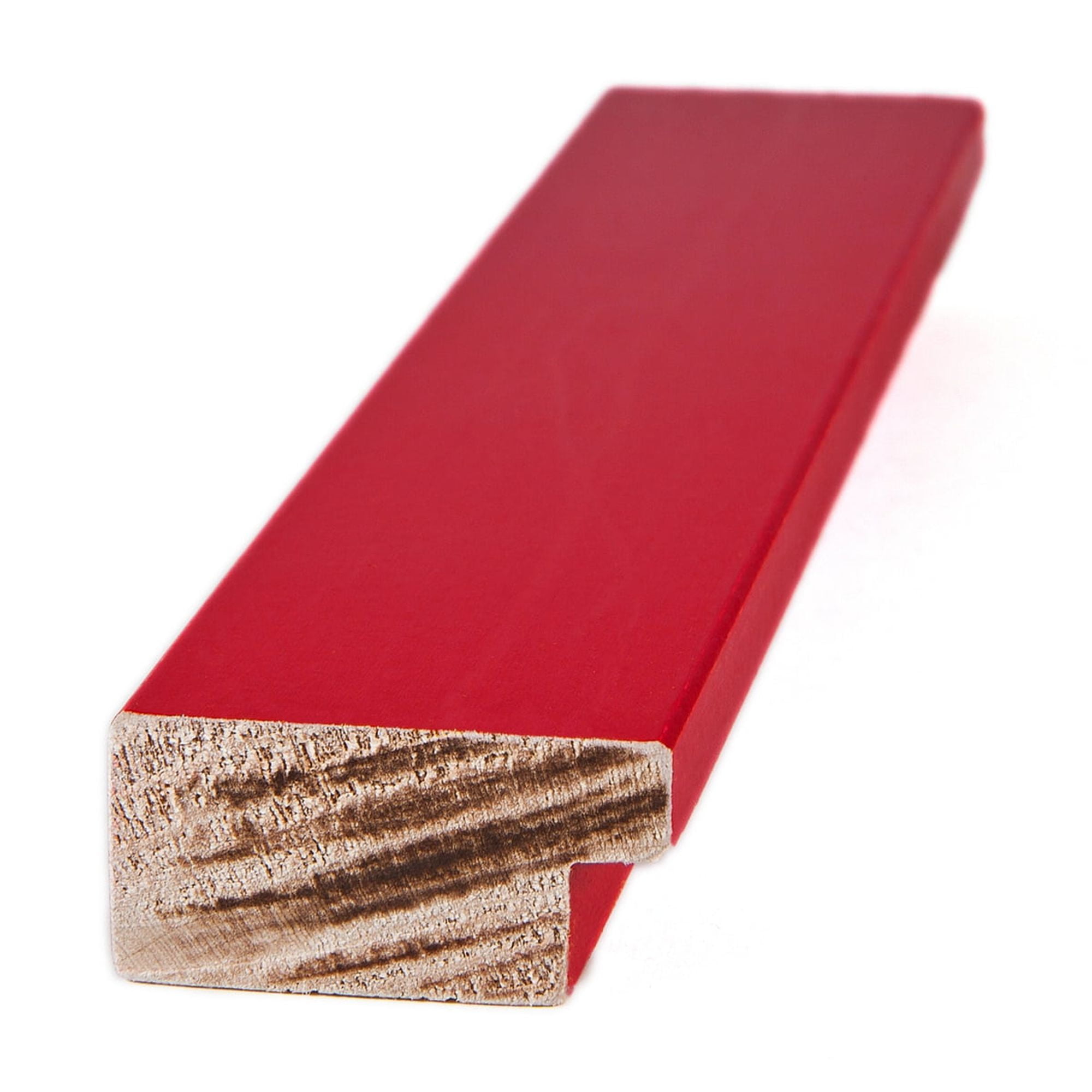 ArtToFrames 18" x 24" Red Picture Frame, 18x24 inch Red MDF Poster Frame (WOM-4119), 4 Pack