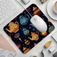thumbnail image 2 of Arabic Teapot Printed Square Desk Pad, 8.3x9.8 Inch Non-Slip Rubber Bottom Gaming Mousepad, Desk Mat for Office and Gaming, 2 of 6