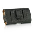 thumbnail image 2 of Dreamwireless Luxmo Horizontal Universal Leather Case Pouch (6") - Black, 2 of 3